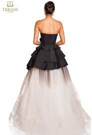 Terani Couture 251P4270 - Sweetheart Ombre A-Line Prom Dress