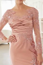 Nox Anabel ME123 - Timeless Lace Gown with Elegant Embroidery