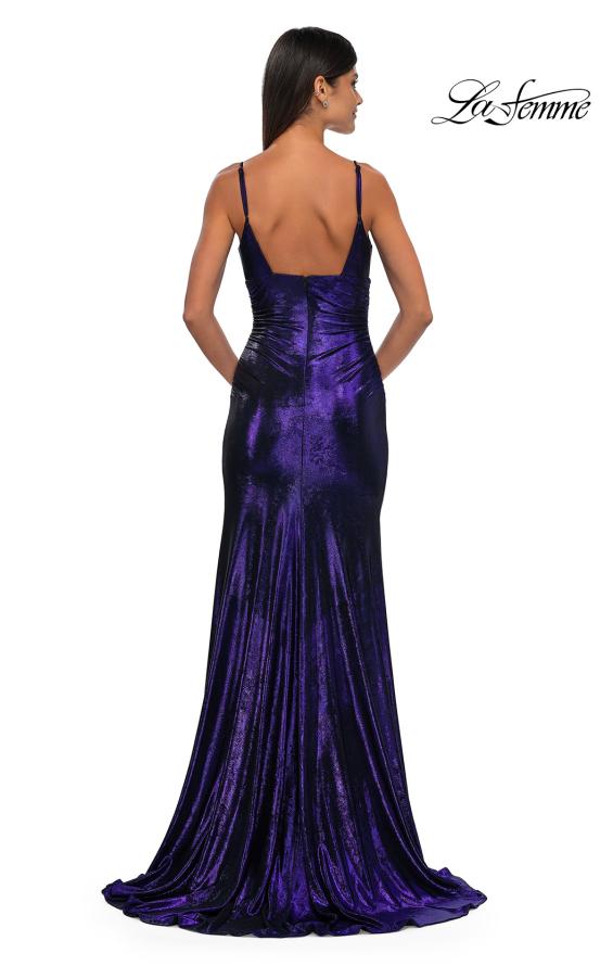 La Femme 32812 - Ruched Sleeveless Prom Gown