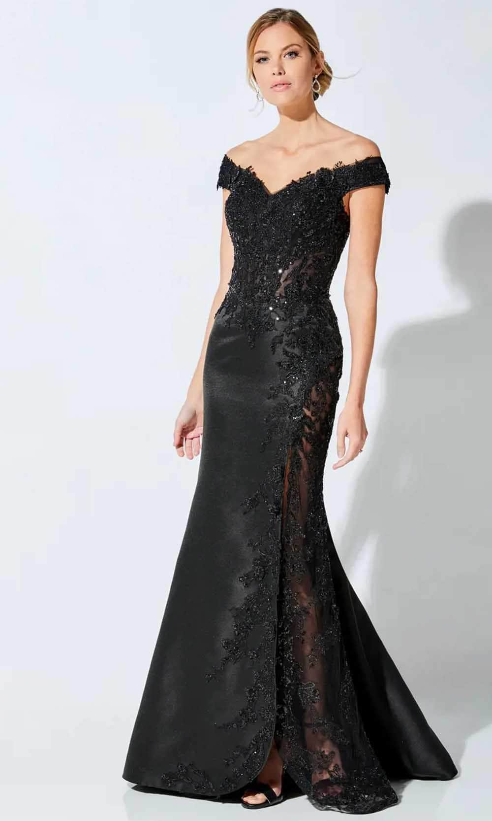 Ivonne D 221D51F - Applique Overskirt Evening Dress Special Occasion Dresses