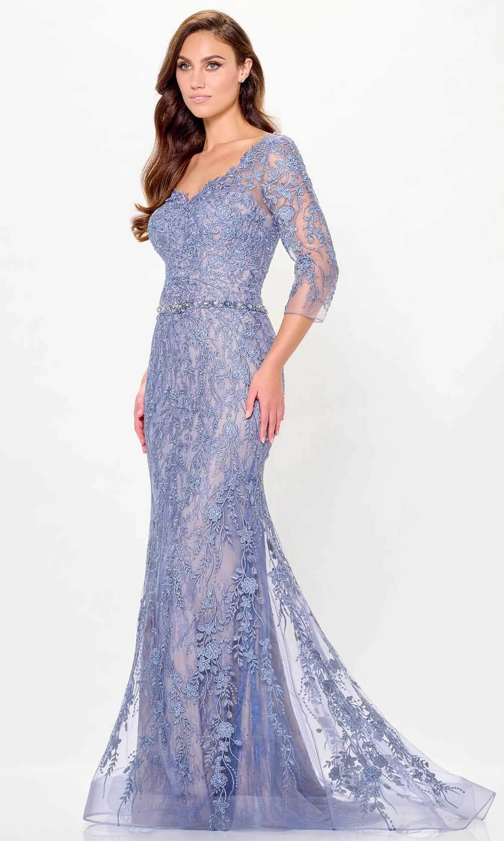 Ivonne D ID6207 - Embroidered Lace Evening Dress Special Occasion Dresses