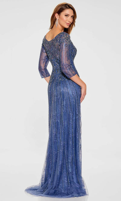 Ivonne D ID808 - Beaded Bodice A-Line Gown Special Occasion Dress
