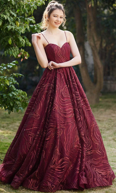 J'Adore Dresses J21003 - Sweetheart Lace Evening Gown Special Occasion Dress