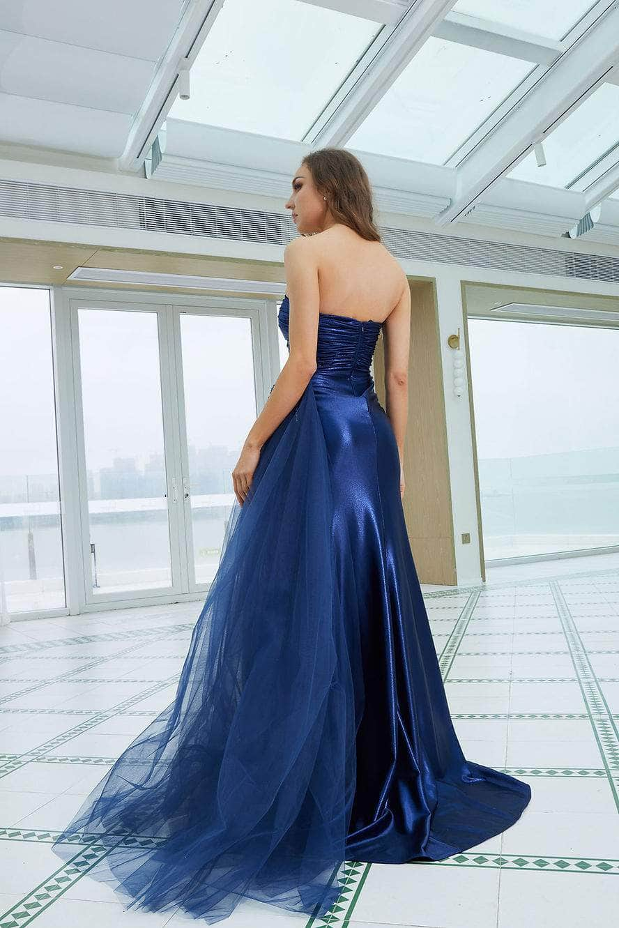 J'Adore Dresses J23010 - Embellished Strapless Prom Gown Special Occasion Dresses