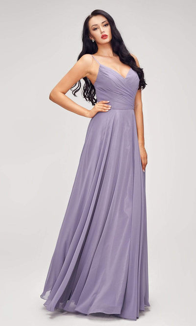 J'Adore - J17040 V Neck A-Line Evening Dress Special Occasion Dress