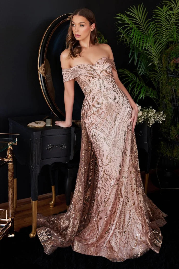Ladivine J836 - Overskirt Gown