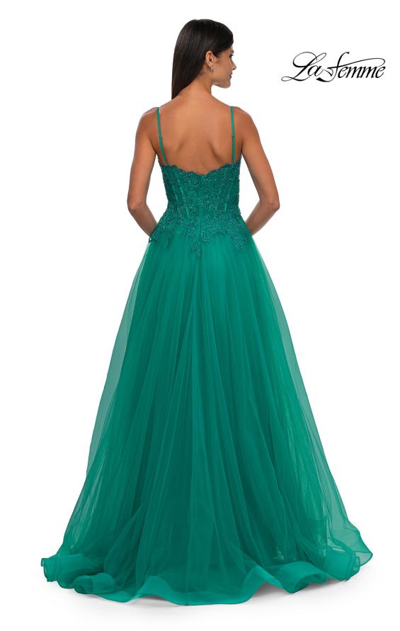 La Femme 32646 - Sleeveless A-Line Prom Gown