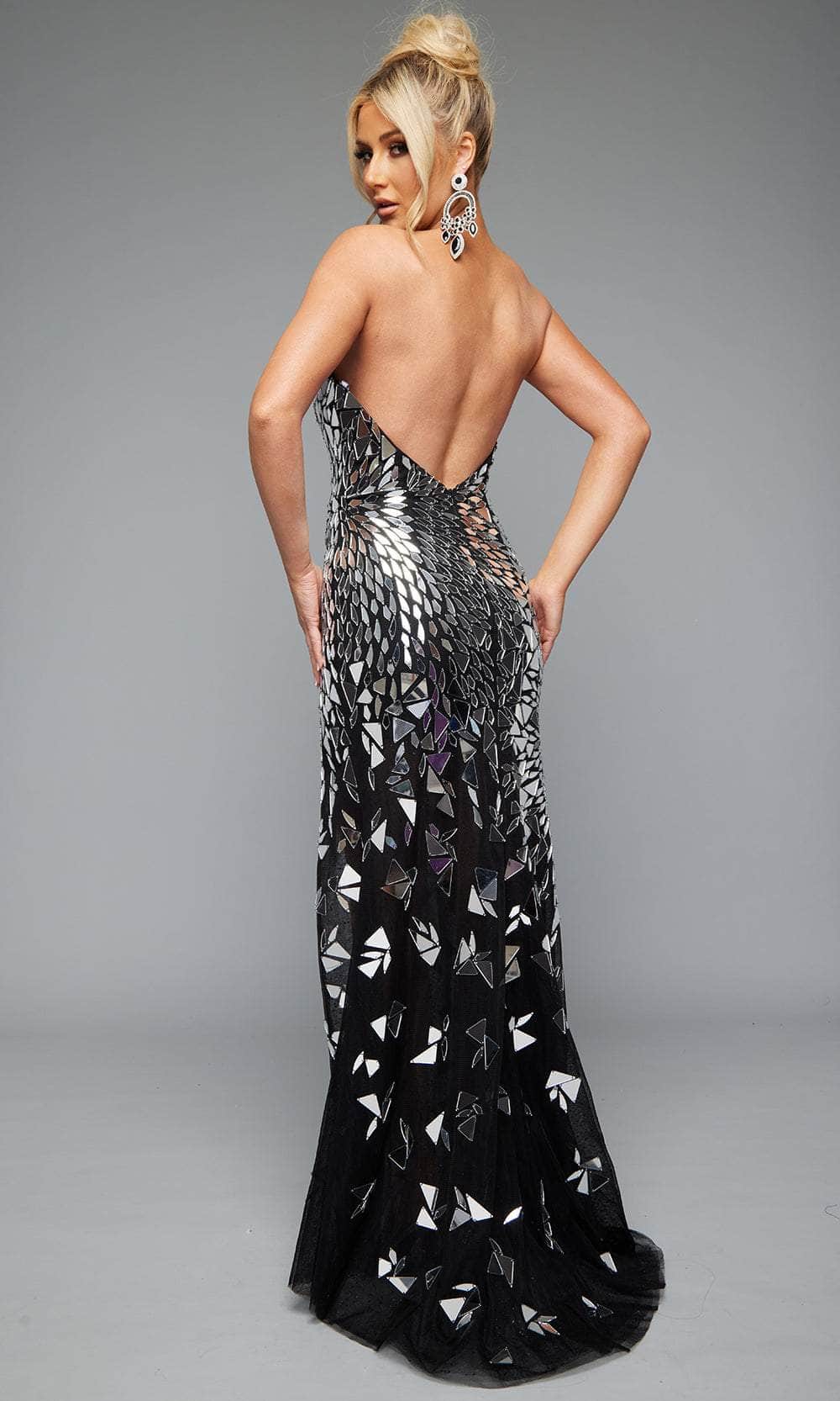 holographic sheer dress Cellophane dress