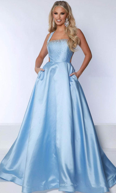 Johnathan Kayne 3050 - Strappy Cutout Back Prom Gown Evening Dresses