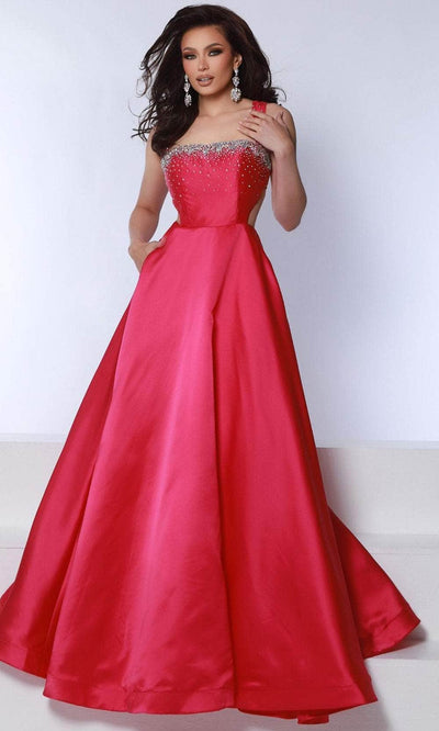 Johnathan Kayne 3050 - Strappy Cutout Back Prom Gown Evening Dresses