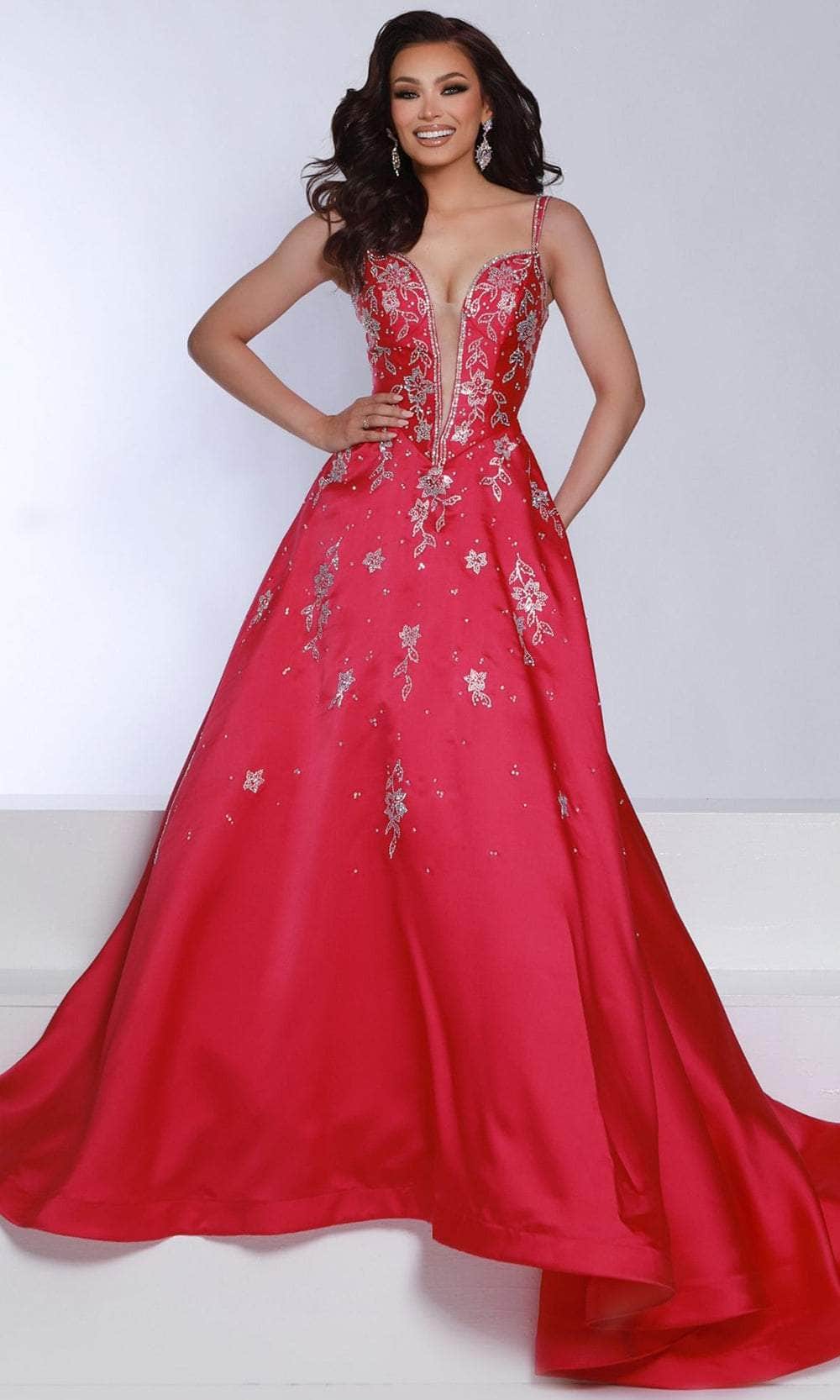 Johnathan Kayne 3117 - Scoop Back Mikado Ballgown Ball Gowns