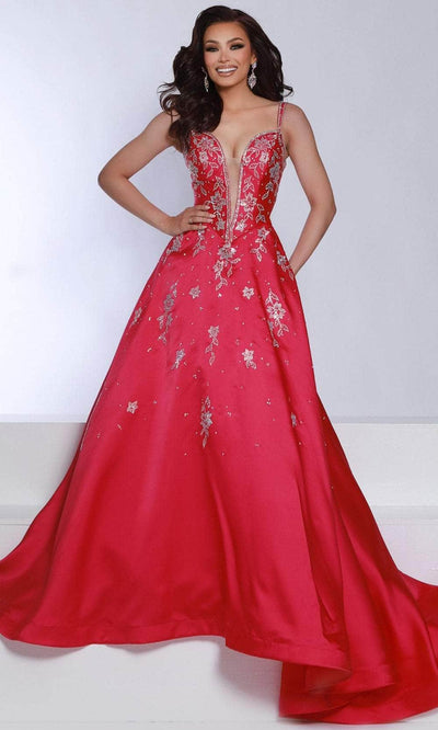 Johnathan Kayne 3117 - Scoop Back Mikado Ballgown Ball Gowns