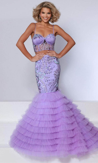 Johnathan Kayne DKS6 - Sequin Mesh Sweetheart Prom Gown Prom Dresses