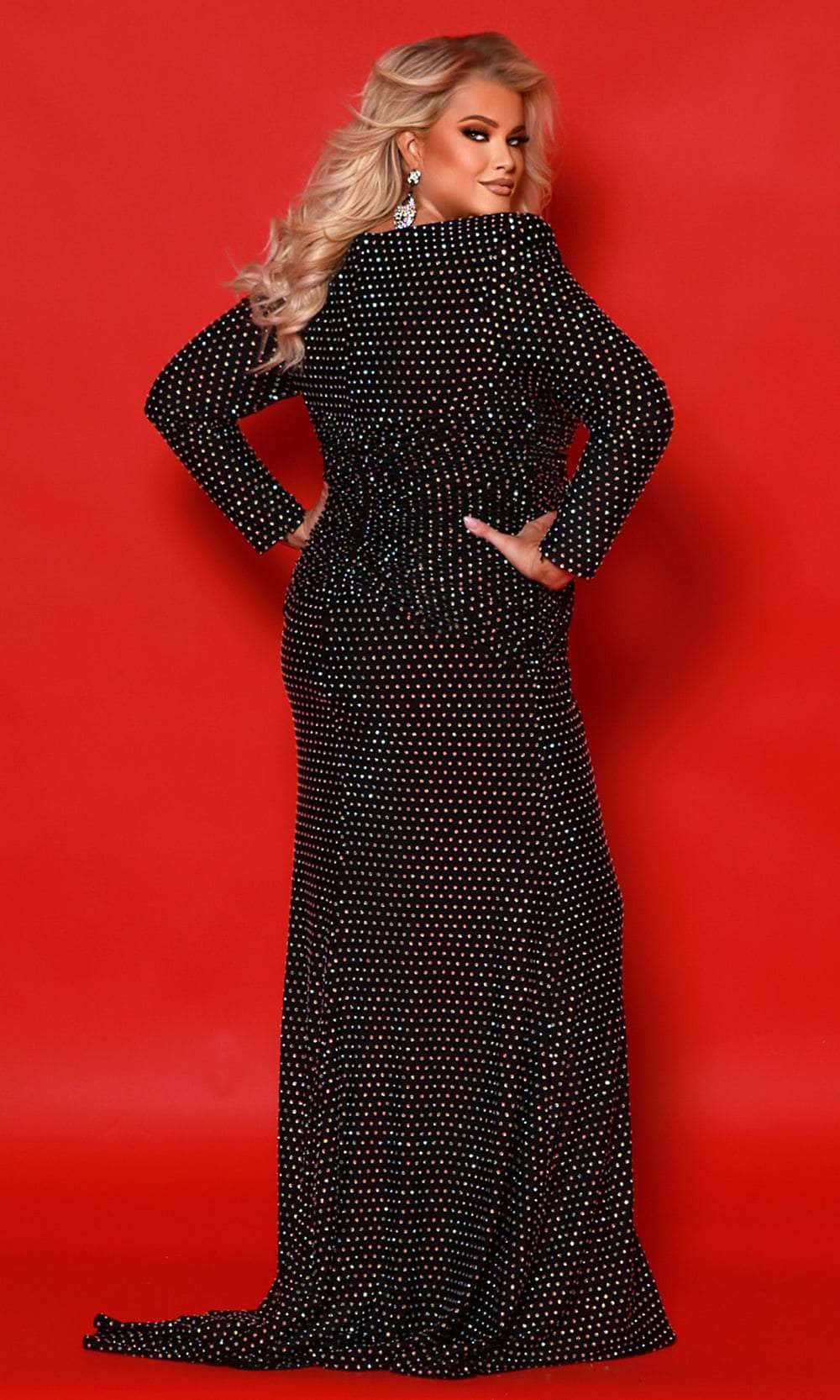 Johnathan Kayne for Sydney's Closet JK2519 - Beaded V-neck Evening Gown Mother of the Bride Dresses