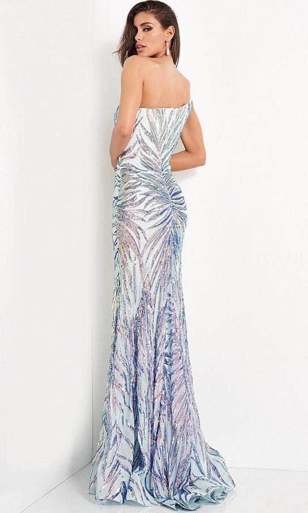 Jovani 05664 Sequined Prom Dress