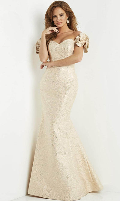 Jovani 07154 - Off Shoulder Mermaid Evening Dress Evening Dresses