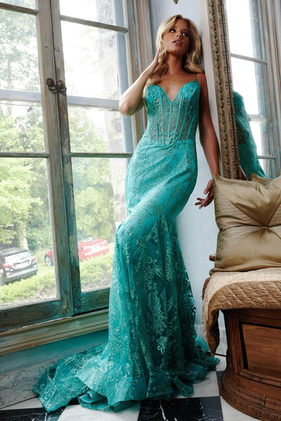 Jovani 22388 - Corset Bodice Evening Gown Prom Dresses