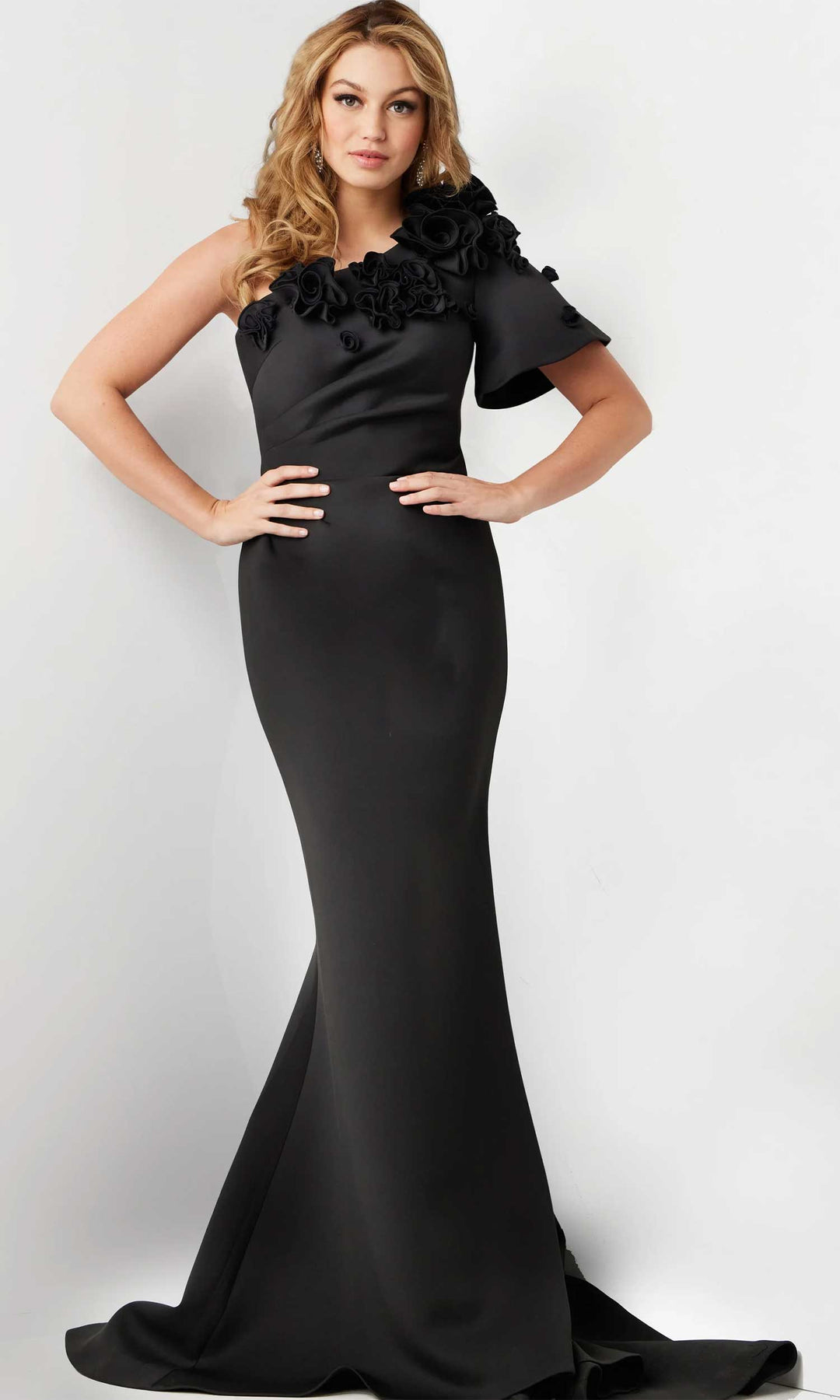 Jovani 24279 - One Sleeved Dress