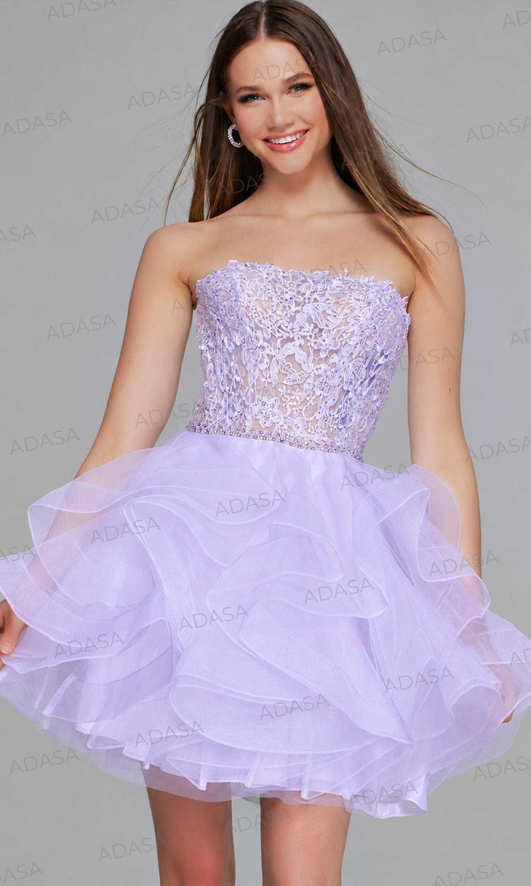 Jovani 24371 - Strapless Cocktail Dress