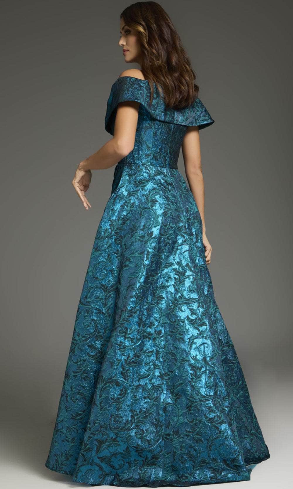 Jovani 25666 - Off-Shoulder A-Line Prom Gown Special Occasion Dress