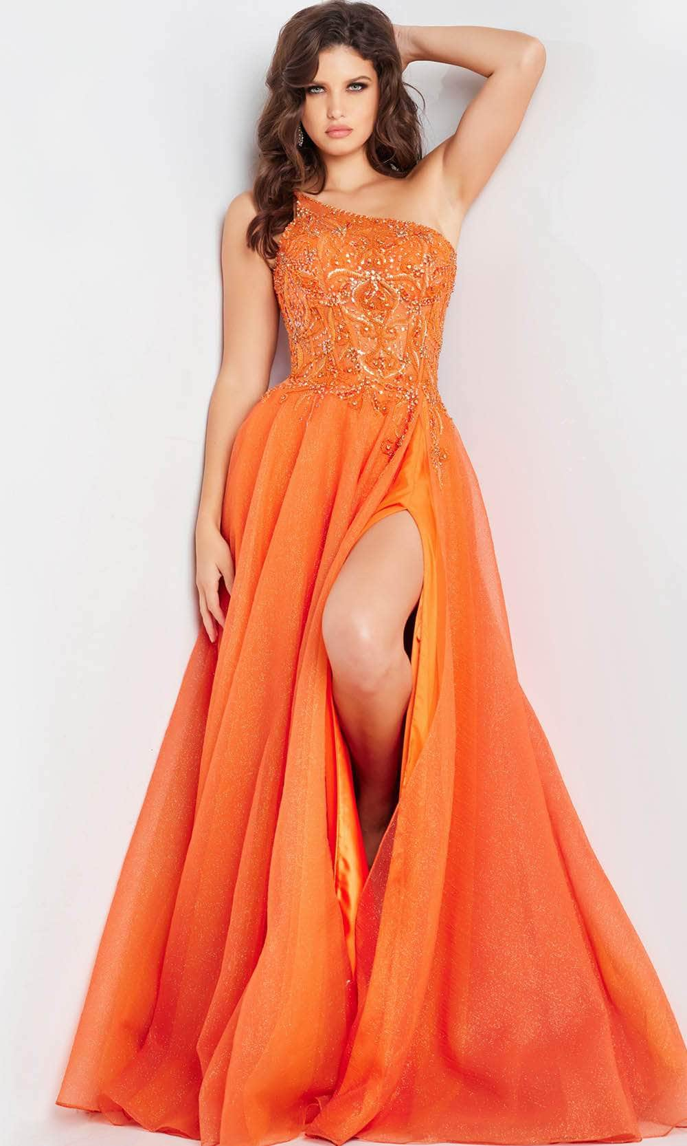 Jovani 25688 - Asymmetric A-Line Prom Gown Special Occasion Dress