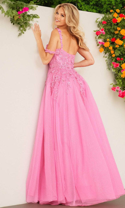 Jovani 25826 - Glitters A-Line Prom Dress Prom Dresses