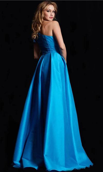 Jovani 26146 - One-Shoulder Ruched Detail Gown Prom  Dresses