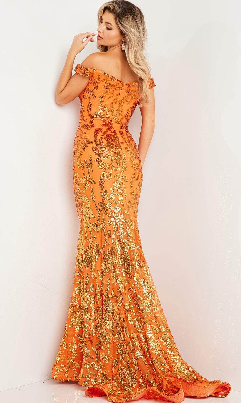 Jovani 36370 - Off Shoulder Sequin Prom Dress Special Occasion Dress
