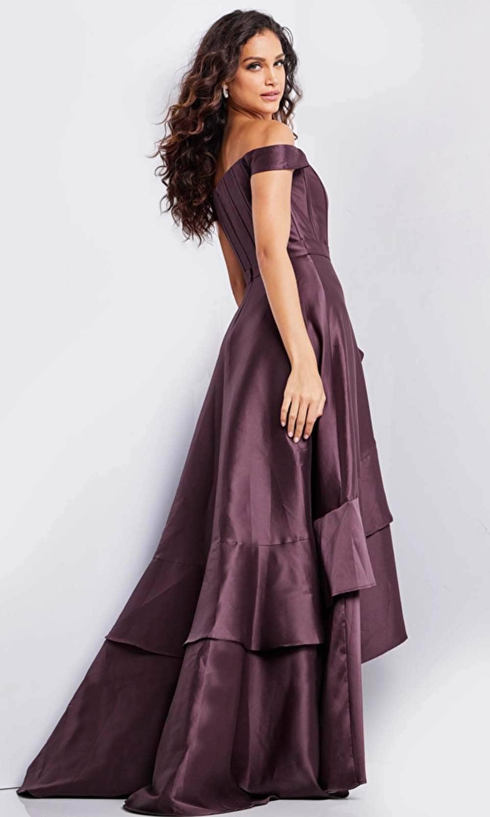 Jovani 37014 - Corset High Low Evening Dress Evening Dresses