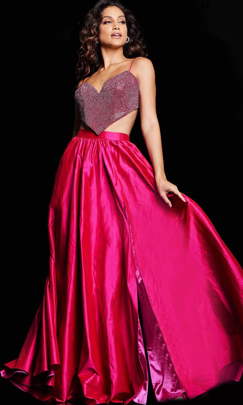 Jovani 37045 - Bejeweled Sweetheart Prom Dress Special Occasion Dress
