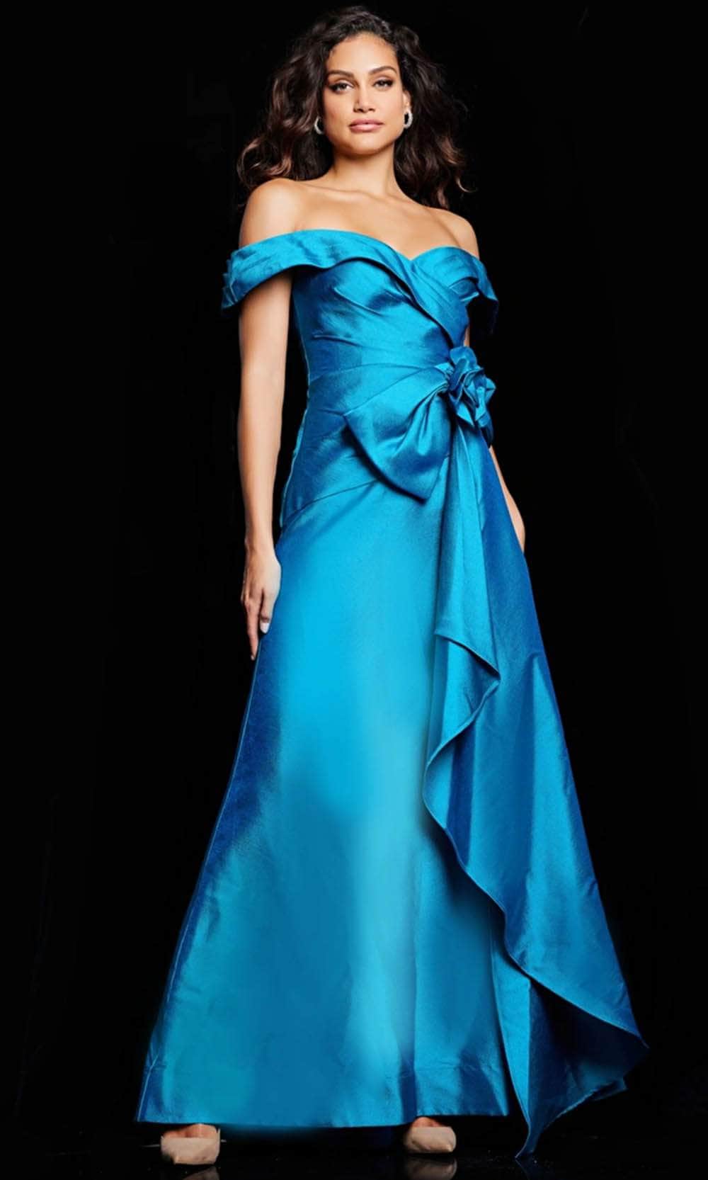 Jovani 37098 - Sweetheart Taffeta Evening Gown Evening Dresses