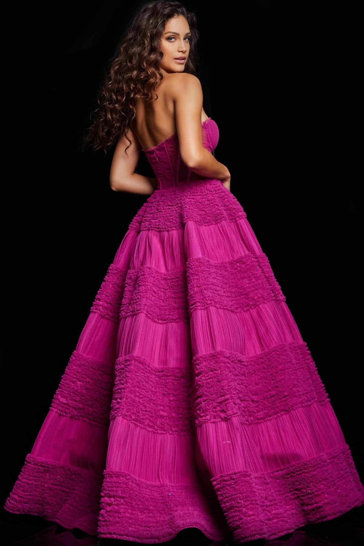 Jovani 37157 - Sweetheart Bustier Evening Gown Evening Dresses