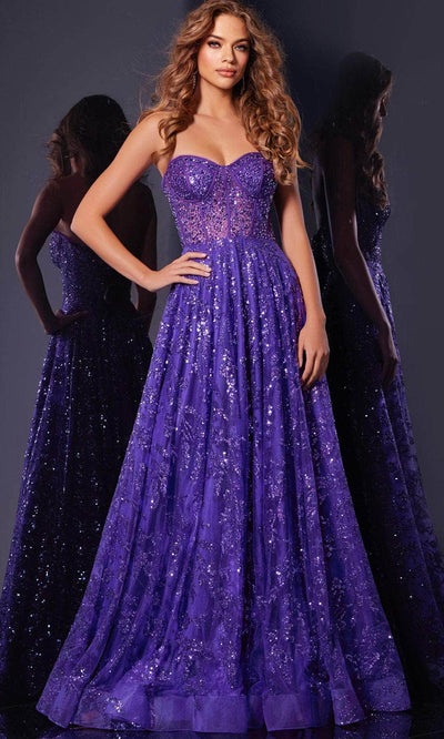 Jovani 37413 - Sweetheart Pleated Ballgown Quinceanera Dresses