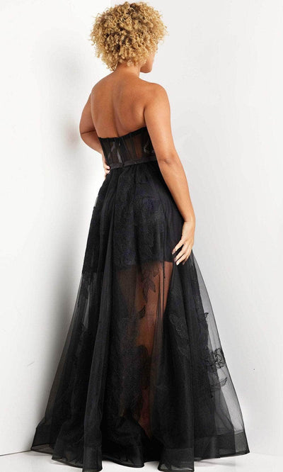 Jovani 37646 - Corset A-Line Overskirt Prom Dress Prom Dresses