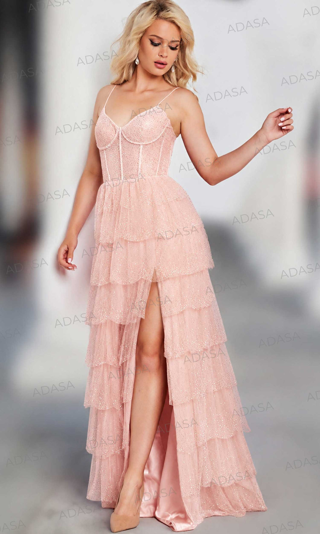 Jovani 38431 - A-line Gown