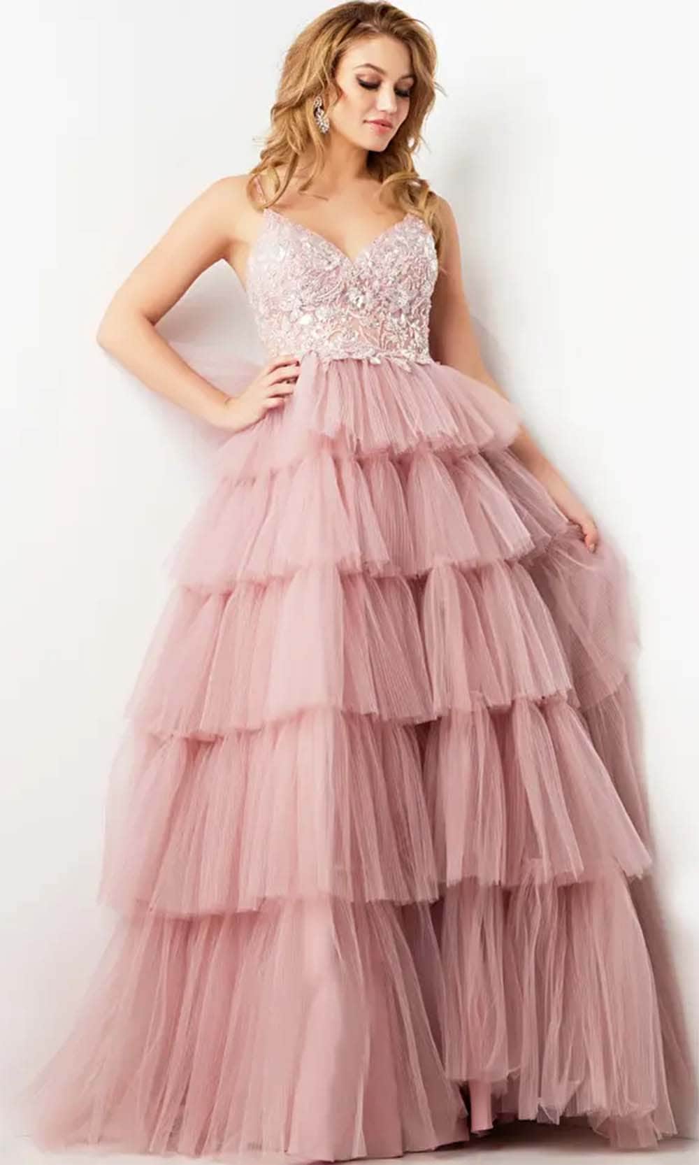 Jovani 38577 - Embellished Sweetheart Neck Gown Prom  Dresses