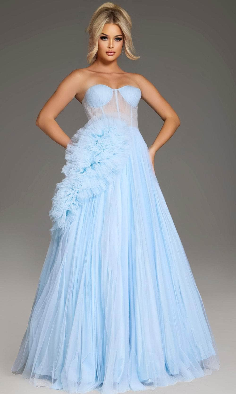 Jovani 38946 - Ruffle Sweetheart Ballgown Quinceanera Dresses