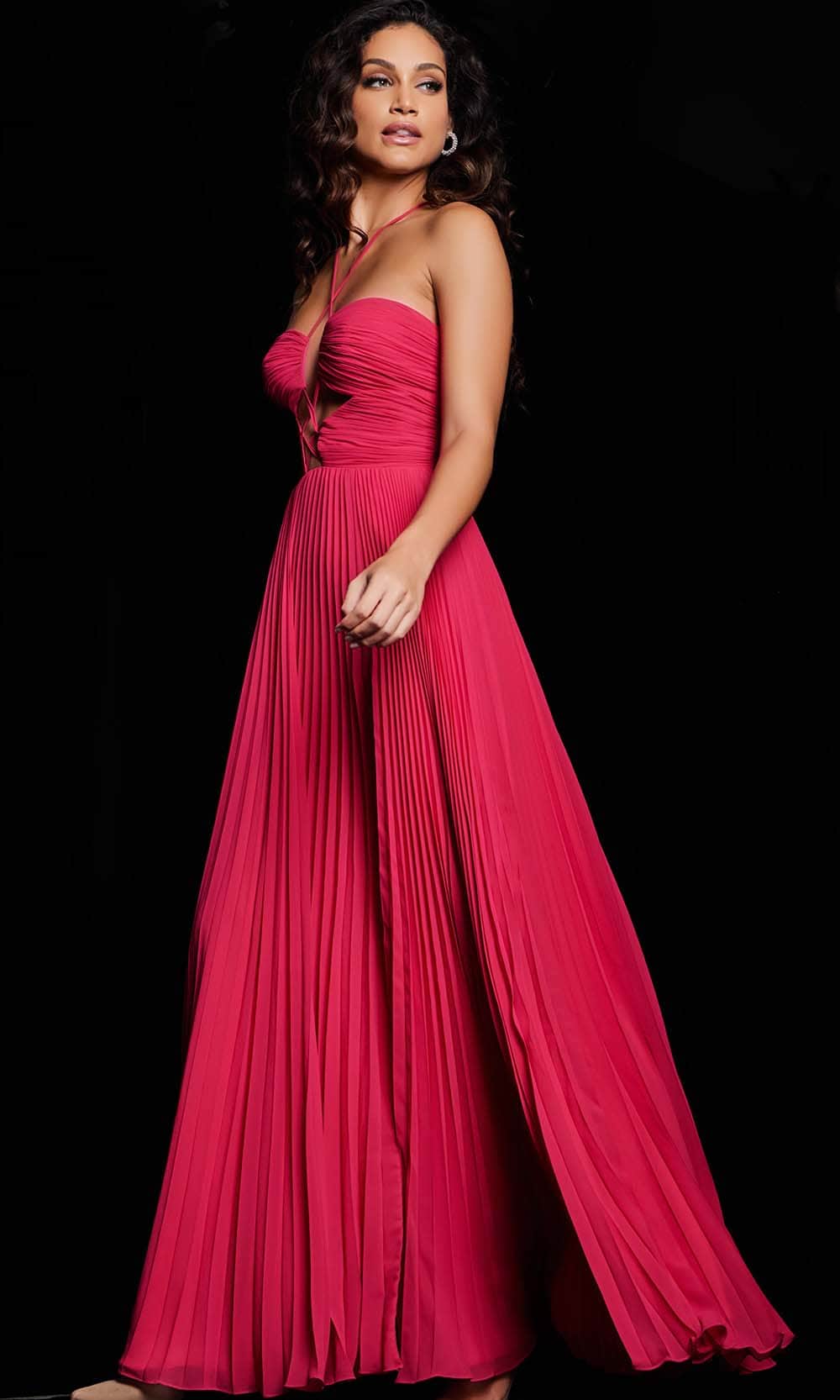 Jovani 39139 - Lace Style Bodice Prom Dress Special Occasion Dress