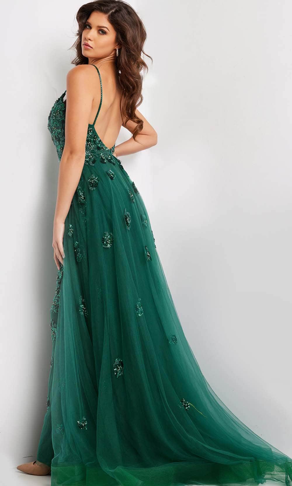 Jovani 39434 - Sequin Embellished Prom Gown Special Occasion Dress