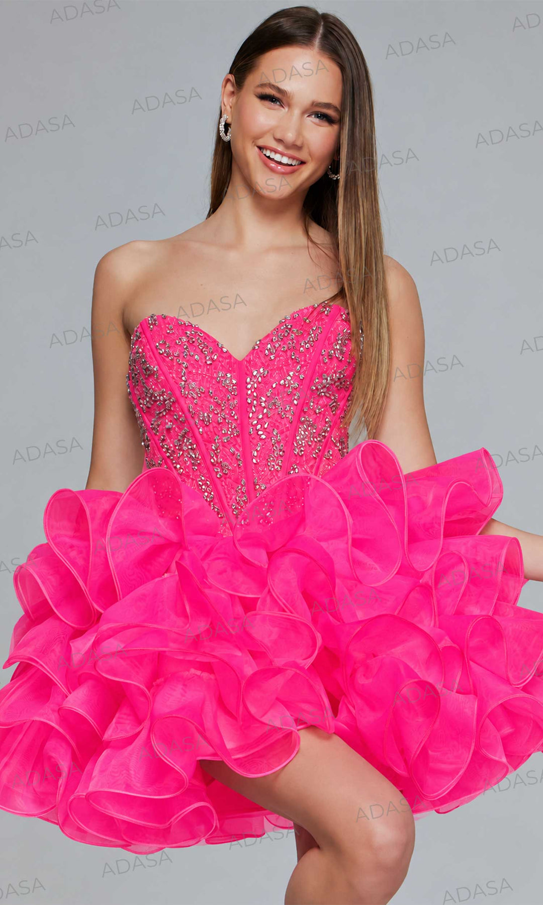 Jovani 39932 - Bejeweled Bodice Cocktail Dress