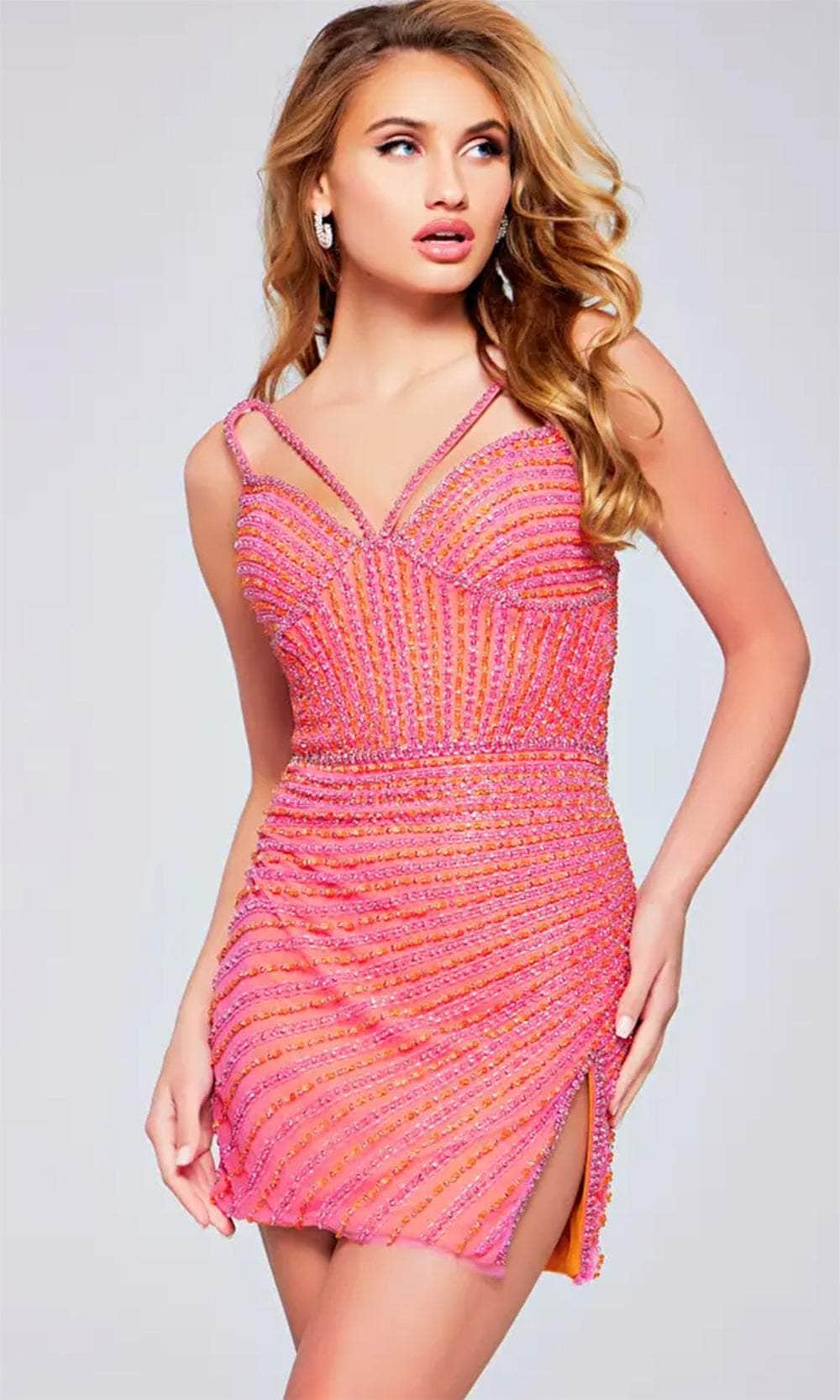 Jovani 40070 - Sweetheart Neck Embellished Cocktail Dress Special Occasion Dresses