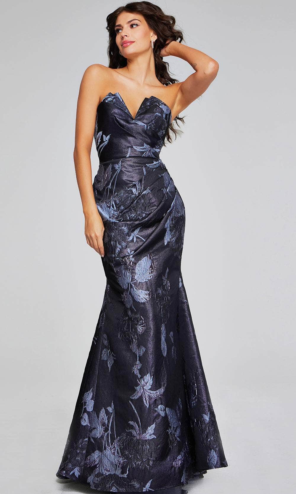 Jovani 40309 - Strapless Mermaid Evening Gown Special Occasion Dresses