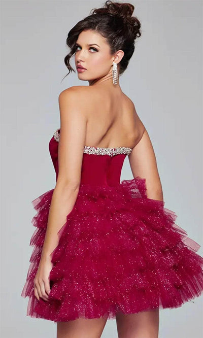 Jovani 40352 - Bejeweled Sweetheart Cocktail Dress Special Occasion Dresses