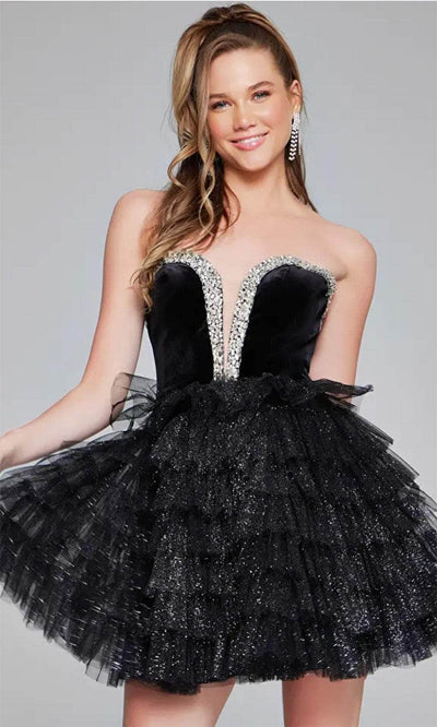 Jovani 40352 - Bejeweled Sweetheart Cocktail Dress Special Occasion Dresses