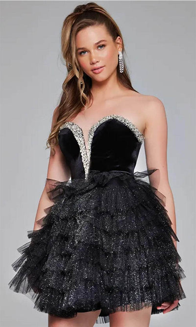 Jovani 40352 - Bejeweled Sweetheart Cocktail Dress Special Occasion Dresses