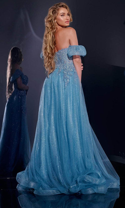 Jovani 40474 - Beaded Lace A-Line Prom Gown Prom Dresses