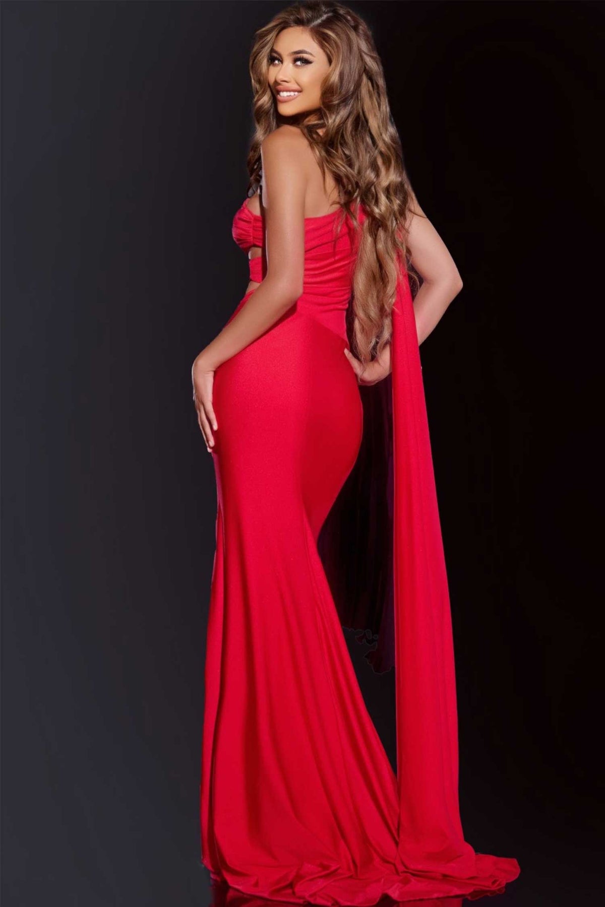 Jovani 40475 - Sleeveless Multi-Cutout Prom Dress