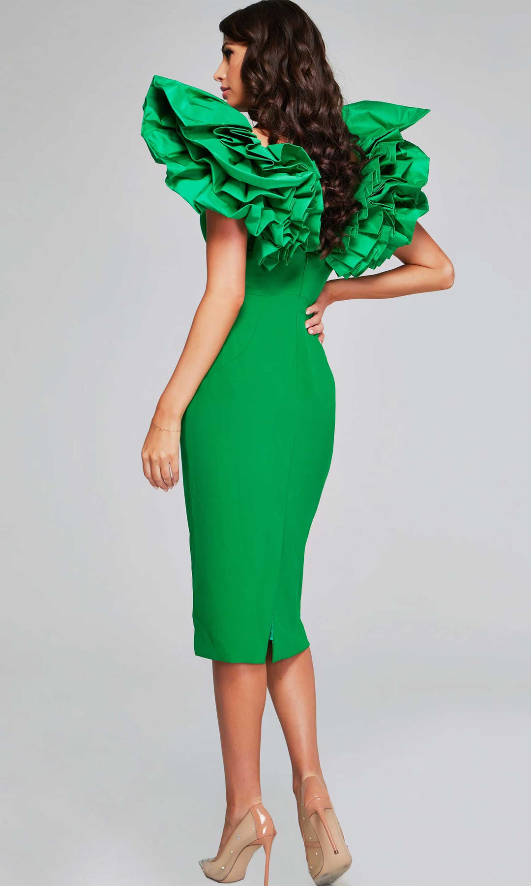 Jovani 40662 - Oversized Ruffle Cocktail Dress