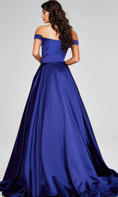 Jovani 40787 - Off-Shoulder A-Line Prom Gown Special Occasion Dresses