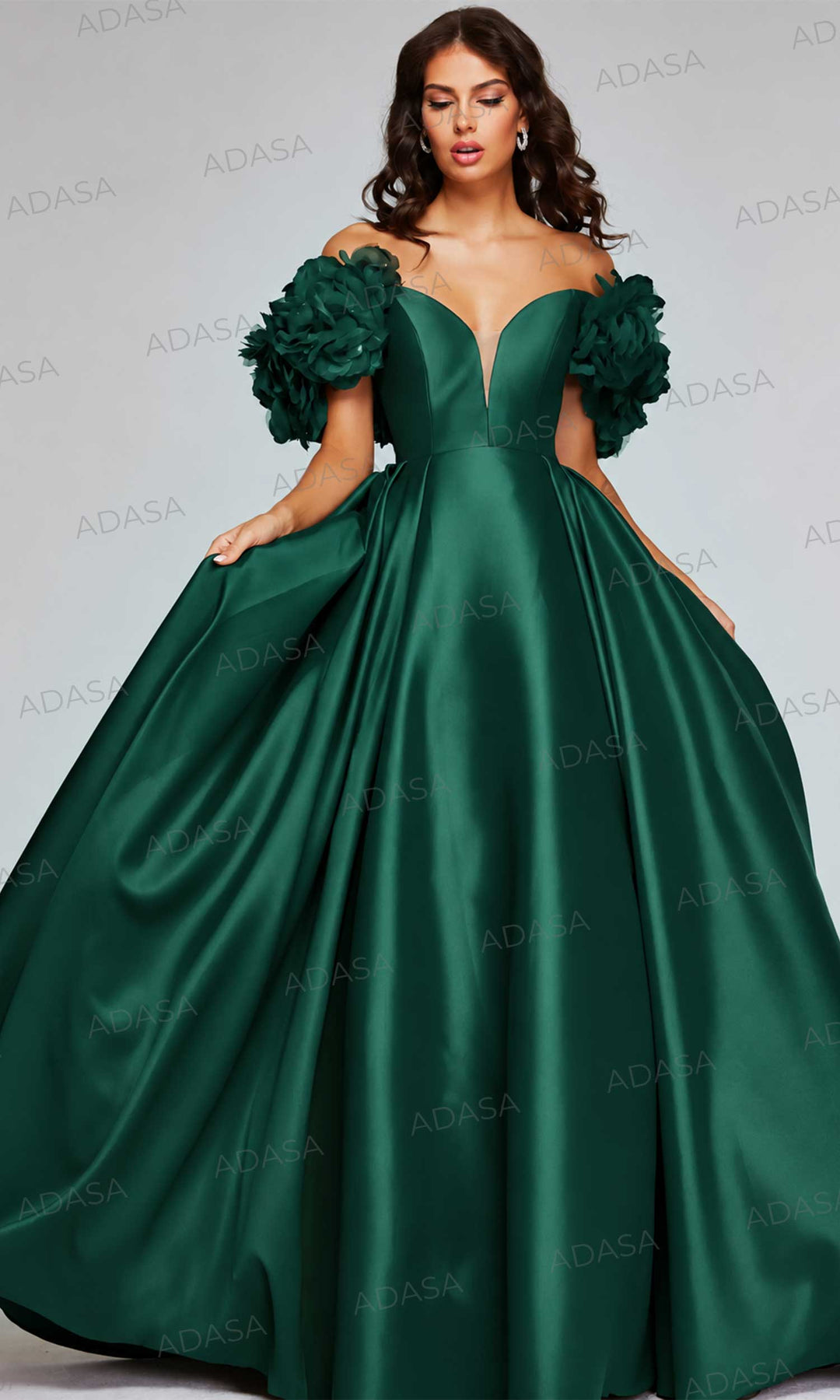 Jovani 40794 - Plunging Sweetheart Ballgown